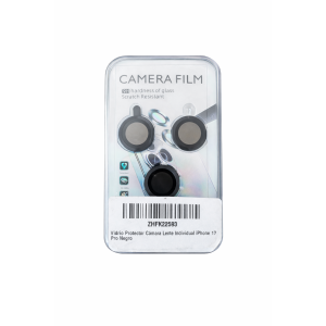 Lentes Protectores de Camaras Celulares  iPhone 17 Pro Max Negro